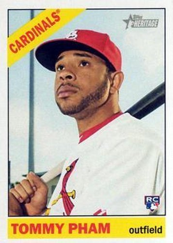 #567 Tommy Pham - St. Louis Cardinals - 2015 Topps Heritage Baseball