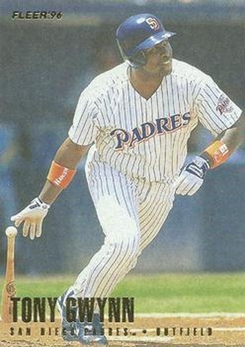 #567 Tony Gwynn - San Diego Padres - 1996 Fleer Baseball