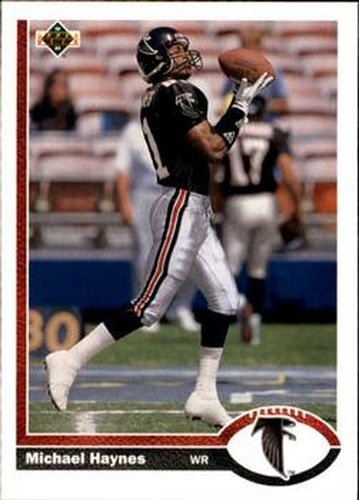 #567 Michael Haynes - Atlanta Falcons - 1991 Upper Deck Football