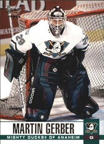 #2 Martin Gerber - Anaheim Mighty Ducks - 2003-04 Pacific Hockey