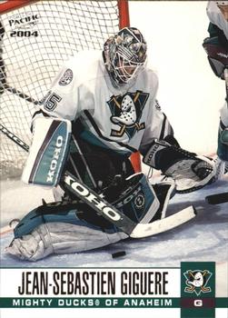 #3 Jean-Sebastien Giguere - Anaheim Mighty Ducks - 2003-04 Pacific Hockey