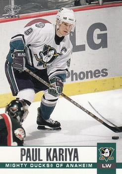 #5 Paul Kariya - Anaheim Mighty Ducks - 2003-04 Pacific Hockey