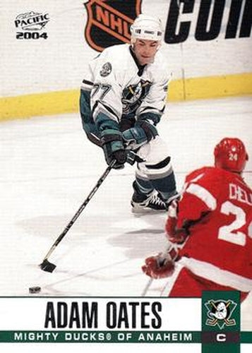 #7 Adam Oates - Anaheim Mighty Ducks - 2003-04 Pacific Hockey