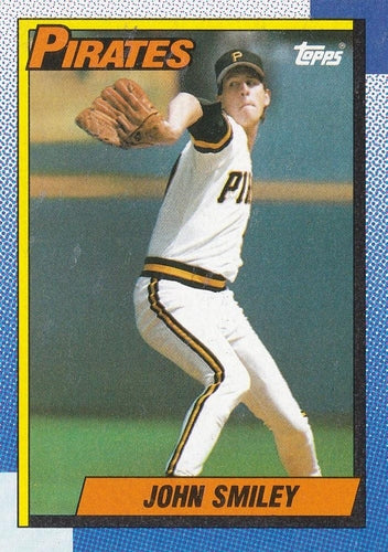 #568 John Smiley - Pittsburgh Pirates - 1990 Topps Baseball