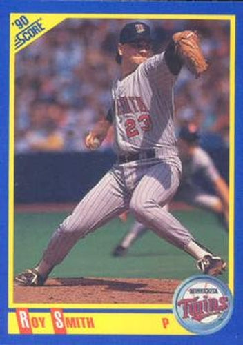#568 Roy Smith - Minnesota Twins - 1990 Score Baseball