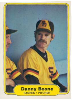#568 Danny Boone - San Diego Padres - 1982 Fleer Baseball