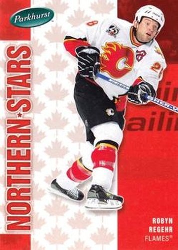 #568 Robyn Regehr - Calgary Flames - 2005-06 Parkhurst Hockey