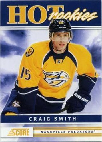 #568 Craig Smith - Nashville Predators - 2011-12 Score Hockey
