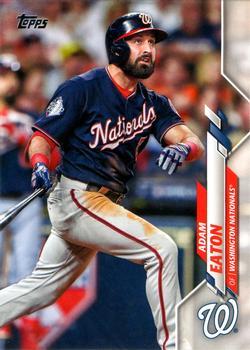 #568 Adam Eaton - Washington Nationals - 2020 Topps Baseball