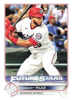 #568 Keibert Ruiz - Washington Nationals - 2022 Topps Baseball