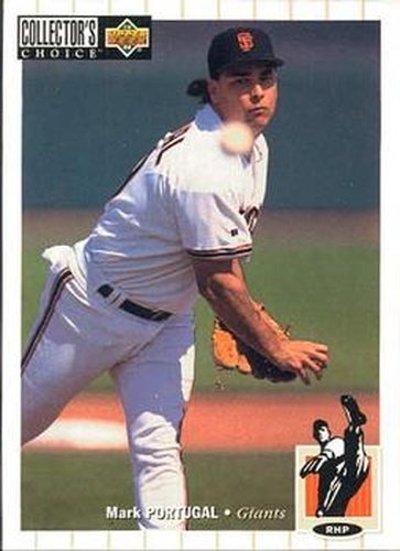 #568 Mark Portugal - San Francisco Giants - 1994 Collector's Choice Baseball