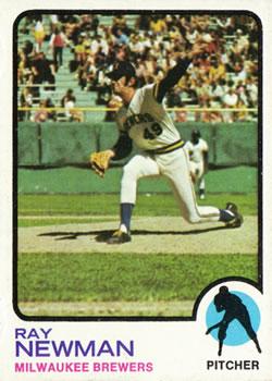 #568 Ray Newman - Milwaukee Brewers - 1973 Topps Baseball