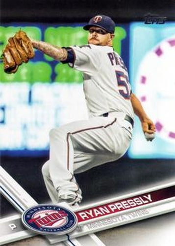 #568 Ryan Pressly - Minnesota Twins - 2017 Topps Baseball