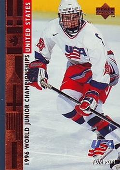 #568 Tom Poti - USA - 1995-96 Upper Deck Hockey