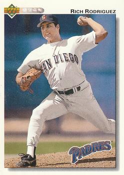 #568 Rich Rodriguez - San Diego Padres - 1992 Upper Deck Baseball