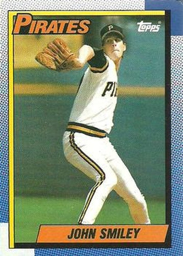 #568 John Smiley - Pittsburgh Pirates - 1990 O-Pee-Chee Baseball
