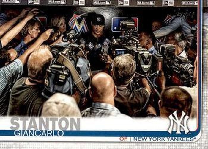 #568b Giancarlo Stanton - New York Yankees - 2019 Topps Baseball