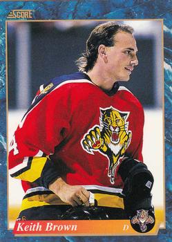 #569 Keith Brown - Florida Panthers - 1993-94 Score Canadian Hockey