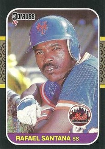 #569 Rafael Santana - New York Mets - 1987 Donruss Baseball