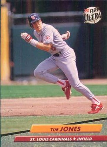 #569 Tim Jones - St. Louis Cardinals - 1992 Ultra Baseball