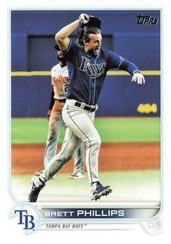 #569 Brett Phillips - Tampa Bay Rays - 2022 Topps Baseball