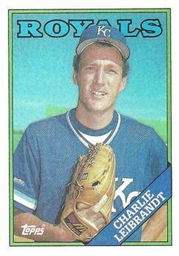 #569 Charlie Leibrandt - Kansas City Royals - 1988 Topps Baseball
