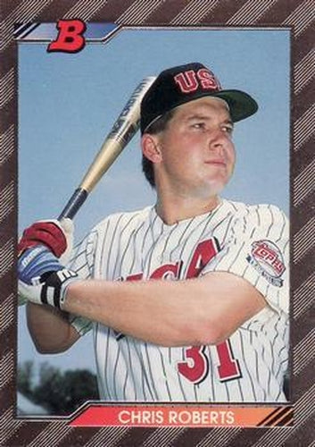 #569 Chris Roberts - USA - 1992 Bowman Baseball