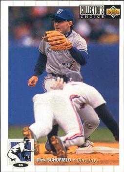 #569 Dick Schofield - Toronto Blue Jays - 1994 Collector's Choice Baseball
