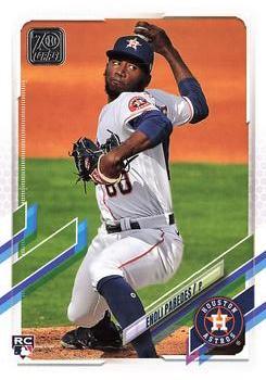 #569 Enoli Paredes - Houston Astros - 2021 Topps Baseball