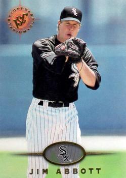 #569 Jim Abbott - Chicago White Sox - 1995 Stadium Club Baseball