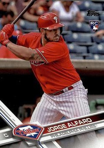 #569 Jorge Alfaro - Philadelphia Phillies - 2017 Topps Baseball