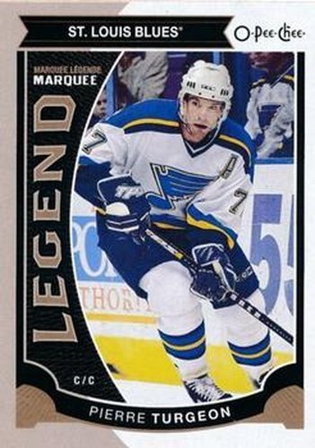 #569 Pierre Turgeon - St. Louis Blues - 2015-16 O-Pee-Chee Hockey