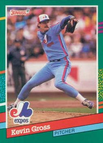 #569 Kevin Gross - Montreal Expos - 1991 Donruss Baseball