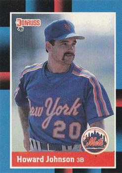 #569 Howard Johnson - New York Mets - 1988 Donruss Baseball