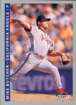 #569 Mike Butcher - California Angels - 1993 Fleer Baseball