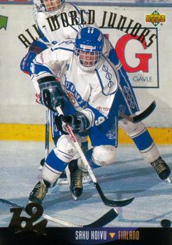 #569 Saku Koivu - Finland - 1993-94 Upper Deck Hockey