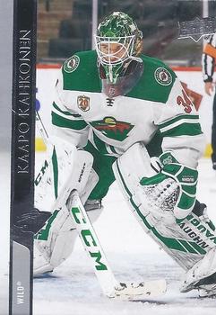 #569 Kaapo Kahkonen - Minnesota Wild - 2020-21 Upper Deck Hockey