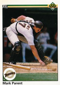 #569 Mark Parent - San Diego Padres - 1990 Upper Deck Baseball