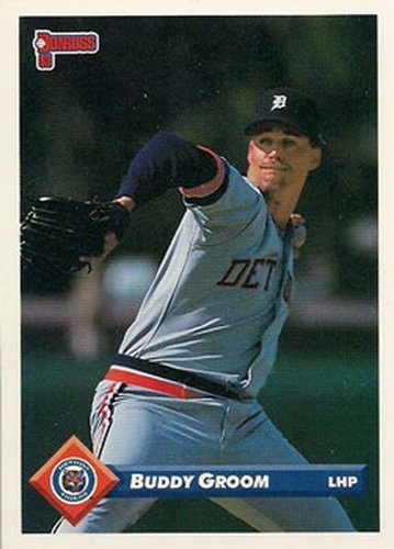 #569 Buddy Groom - Detroit Tigers - 1993 Donruss Baseball