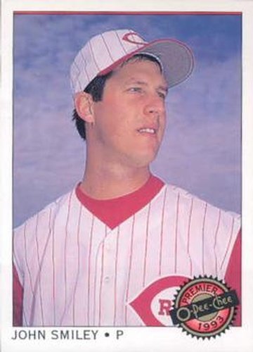 #56 John Smiley - Cincinnati Reds - 1993 O-Pee-Chee Premier Baseball