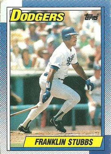 #56 Franklin Stubbs - Los Angeles Dodgers - 1990 Topps Baseball