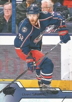 #56 David Savard - Columbus Blue Jackets - 2016-17 Upper Deck Hockey