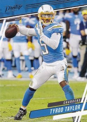 #56 Tyrod Taylor - Los Angeles Chargers - 2020 Panini Prestige Football