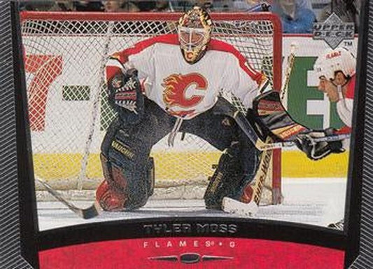 #56 Tyler Moss - Calgary Flames - 1998-99 Upper Deck Hockey