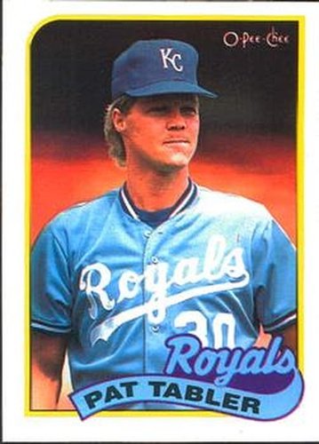 #56 Pat Tabler - Kansas City Royals - 1989 O-Pee-Chee Baseball