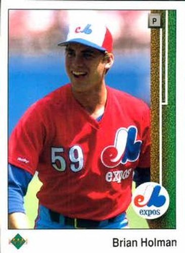 #356 Brian Holman - Montreal Expos - 1989 Upper Deck Baseball