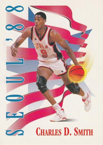 #556 Charles Smith - USA - 1991-92 SkyBox Basketball