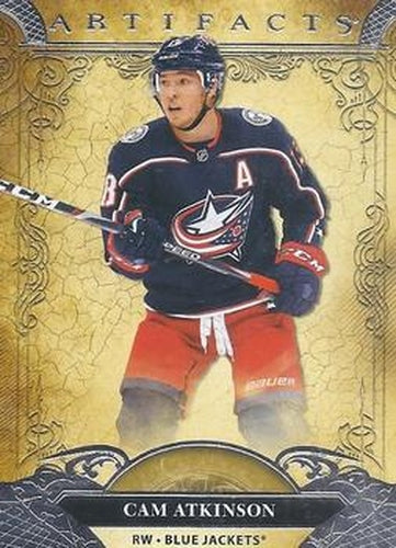 #56 Cam Atkinson - Columbus Blue Jackets - 2020-21 Upper Deck Artifacts Hockey