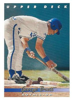 #56 George Brett - Kansas City Royals - 1993 Upper Deck Baseball