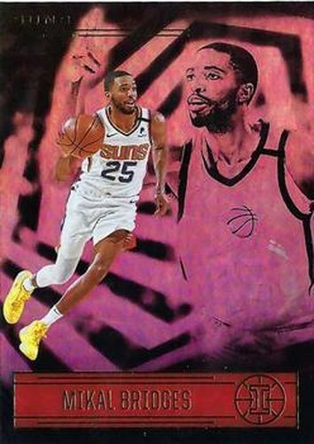#56 Mikal Bridges - Phoenix Suns - 2020-21 Panini Illusions Basketball